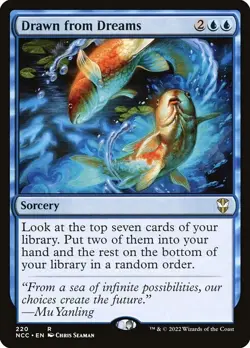 MTG - 4 x Drawn from Dreams - Streets of New Capenna Commander - Playset 4x x4 - Image 2