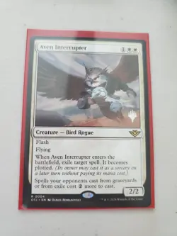 Aven Interrupter nm/lp Promo Pack: Outlaws of Thunder Junction Regular - Image 1