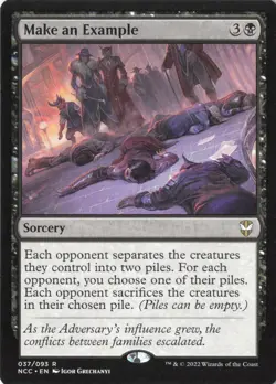 Make an Example R Commander: Streets of New Capenna 37 NM - Image 1