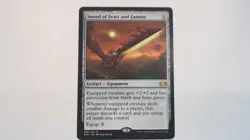296/332 ​Sword of Feast and Famine Mythic Magic The Gathering Double Masters 2XM - Image 1