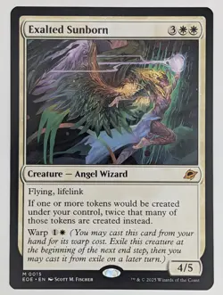 (Normal) Exalted Sunborn (015) Edge of Eternities NM - Image 1