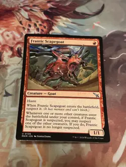 MTG - Frantic Scapegoat New MTG Pin - Magic Con Chicago The Gathering - Image 1