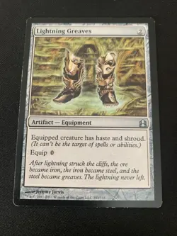Lightning Greaves Commander Regular - Image 1