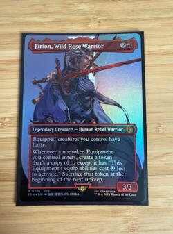 Firion, Wild Rose Warrior (Borderless) Final Fantasy Foil NM - Image 1