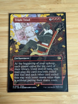Triple Triad (Borderless) Final Fantasy Regular NM - Image 1