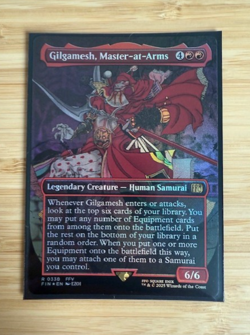 Gilgamesh, Master-at-Arms (Borderless) Final Fantasy Foil NM - Image 1