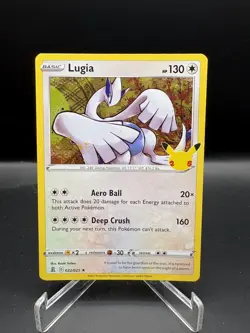 Pokemon Celebrations 25th Anniversary Lugia 022/025 Holo Near Mint - Image 1