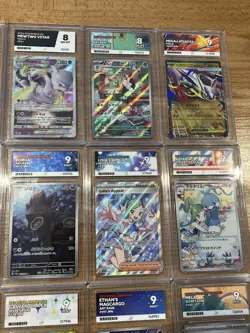 15 x Bundle ACE Graded Pokemon Slabs Matching Art Label mixed Job Lot - Image 3