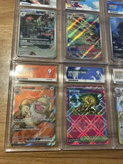 15 x Bundle ACE Graded Pokemon Slabs Matching Art Label mixed Job Lot - Image 4