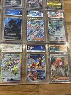 15 x Bundle ACE Graded Pokemon Slabs Matching Art Label mixed Job Lot - Image 5