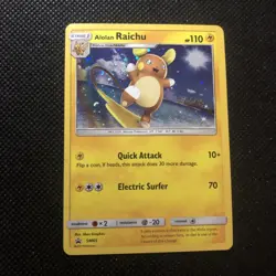 Alolan Raichu - SM65 - Holo Promo POKEMON SUN & MOON PROMOS NM - Image 1