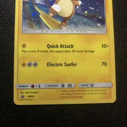 Alolan Raichu - SM65 - Holo Promo POKEMON SUN & MOON PROMOS NM - Image 2