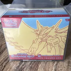 Pokemon Center Paradox Rift Elite Trainer Box Roaring Moon ETB Exclusive, Sealed - Image 1