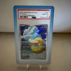 2026 POKEMON ASC EN-ASCENDED HEROES ILLUSTRATION RARE #226 PSYDUCK PSA 10 - Image 1