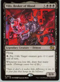 Vilis, Broker of Blood (Anime) R Foundations Jumpstart 70 NM - Image 1