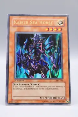 Yu-Gi-Oh! Kaiser Sea Horse SKE-015 1st Edition - Image 1