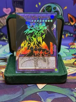 Yu-Gi-Oh! Overframe Ultra Rare Red-Eyes Dark Dragoon RA05-EN141 M/NM - Image 1