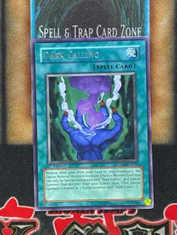 Yugioh Dark Calling DP06-EN019 Rare 1st Ed NM - Image 1