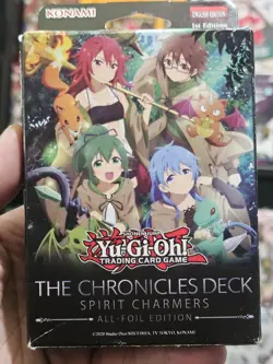 YuGiOh! The Chronicles Deck: The Fallen & The Virtuous All-Foil 1ST Edition NEW! - Image 1