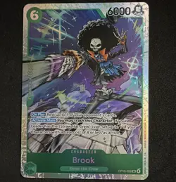 Bandai One Piece TCG Brook OP15-032 SR Foil English 6000 - Image 1