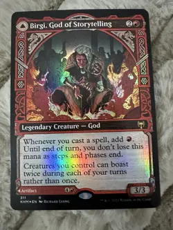 Birgi, God of Storytelling (Showcase) Kaldheim Foil - Image 1