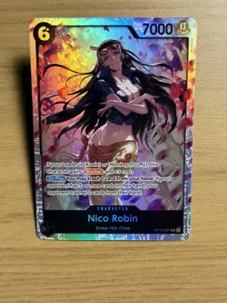 Nico Robin op12-087 SR, one piece tcg, nm - Image 1