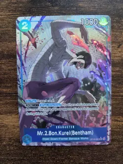 Mr.2.Bon.Kurei Alt Art OP16-055 One Piece Time of Battle NM/M - Image 1