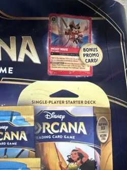 Disney Lorcana Into the Inklands Bundle 2 Starter Decks 6 Boosters, Promo SEALED - Image 2