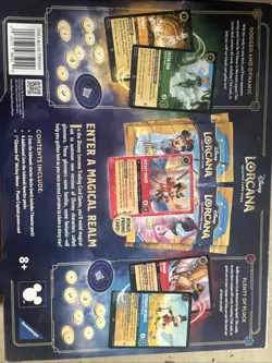 Disney Lorcana Into the Inklands Bundle 2 Starter Decks 6 Boosters, Promo SEALED - Image 4