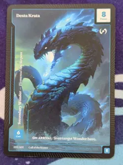 Wonders of The First Desta Krata Epic Rare Call Of The Stones - Image 1