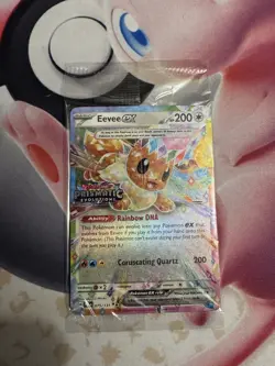 Eevee ex - (Prismatic Evolutions Surprise Box Stamp) 075/131 Sealed Card NM - Image 1