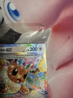 Eevee ex - (Prismatic Evolutions Surprise Box Stamp) 075/131 Sealed Card NM - Image 3