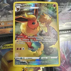 Pokemon TCG - Brilliant Stars - Flareon TG01/TG30 - Trainer Gallery - Image 1