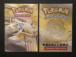 4 X Pokemon Rulebook Card List Manual WOTC Wizards Damage Counters Neo Version 2 - Image 2