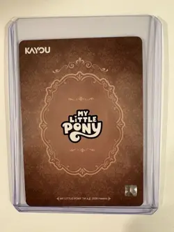 Kayou My little Pony Eternal Glory Moon vol.9Ultimate card SC Rainbow Dash - Image 2