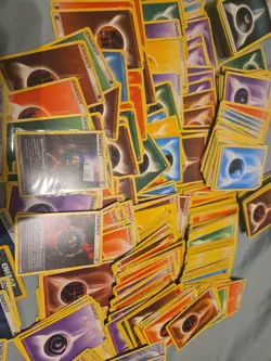 Vintage Pokemon Energy Lot Vintage Base Set-08+ Special Energy Cards Metal, Dark - Image 4