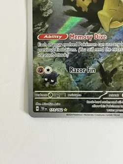 Relicanth 173/162 NM Pokemon Temporal Forces Illustration Rare Card Pokemon TCG - Image 5