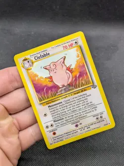 Clefable 17/64 Non Holo Jungle Set Rare Pokemon Card WOTC LP-NM - Image 2