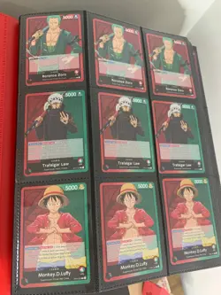 345 Cards - one piece card game in plastic sleeves - Image 1