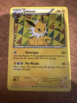 Jolteon BW91 Black & White Promo Holo Rare Pokemon Card Eeveelution - Image 1