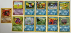 Pokemon Card Lot WOTC 11 Different Fossil 1st Edition Cards - Image 1