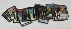 Neopets TCG Lot of 117 Cards Shiny Holos Codes Ice Caves, Base, Mystery Island - Image 1