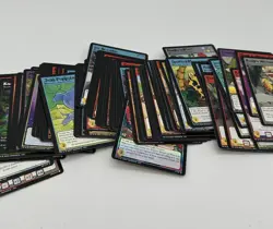 Neopets TCG Lot of 117 Cards Shiny Holos Codes Ice Caves, Base, Mystery Island - Image 3