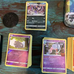 Lot Of Pokemon Cards & Tins Over 500 Cards Read - Image 3