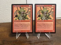 MTG - 2x Mogg Maniac - Stronghold - NM/EX - $1 Shipping - Image 1