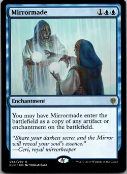 Mirrormade 55 Rare Throne of Eldraine Magic: The Gathering Lightly Played - Image 1