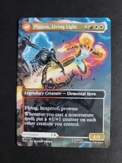 Monica Rambeau 0345 (Borderless) Mythic MTG Marvel Super Heroes - Image 2