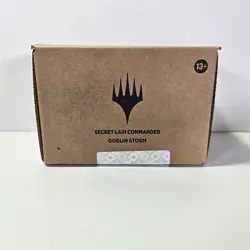 Secret Lair Goblin Storm Commander Deck New Sealed SLD MTG Wizard Of Barge - Image 1