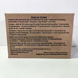 Secret Lair Goblin Storm Commander Deck New Sealed SLD MTG Wizard Of Barge - Image 3
