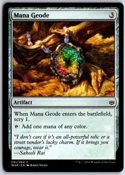 Mana Geode 241 C War of the Spark Magic: The Gathering NM/M - Image 1